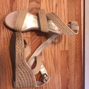 Wedge espadrilles sandals